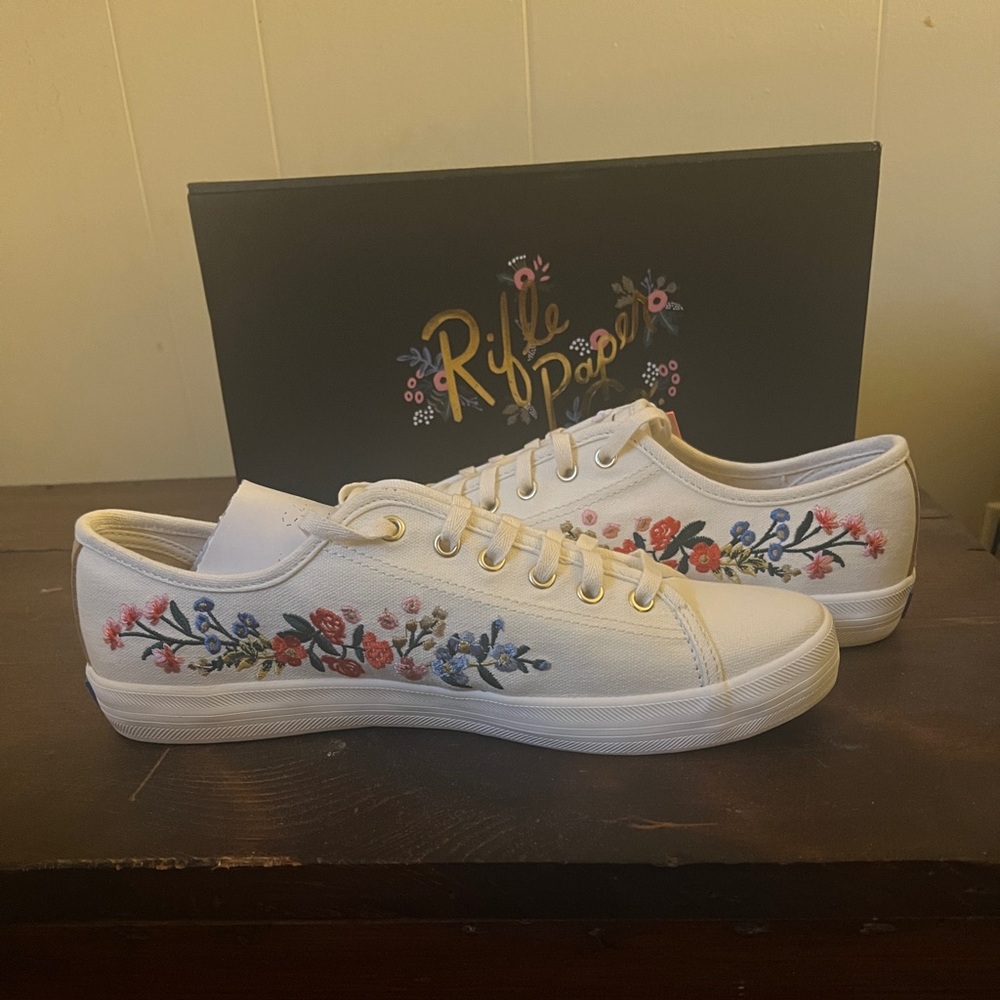 Keds Rifle Paper Canvas Sneakers